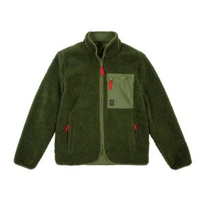 Topo Design Men's Reversible Sherpa Fleece Jacket-M'L